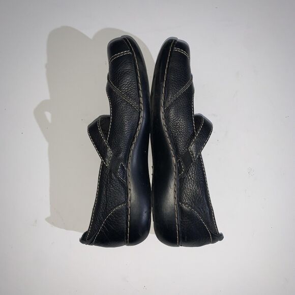Clarks Shoes Womens Size 11 Black Mary Jane Flats Bendables Comfort Walking - Picture 7 of 10